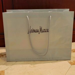 NEIMAN MARCUS PAPER SHOPPING GIFT BAG 16" X 12"